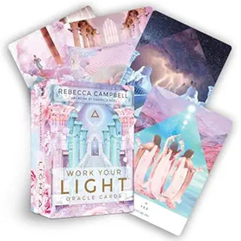 Work Your Light Oracle Cards: A 44-Card Deck And Guidebook